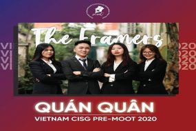 Cuộc thi “Việt Nam CISG Pre-Moot 2020” - Biến Thử thách Covid 19" thành cơ hội trải nghiệm trọng tài giả định trực tuyến