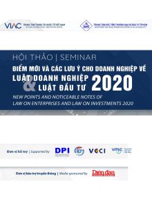 Hội thảo Điểm mới và các lưu ý cho doanh nghiệp về Luật Doanh nghiệp 2020, Luật Đầu tư 2020