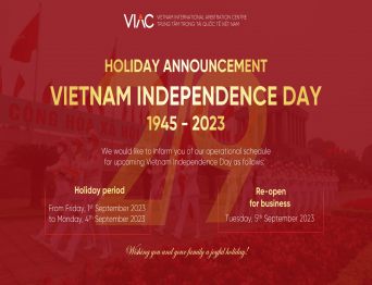 Holiday annoucement for Vietnam Independence Day 