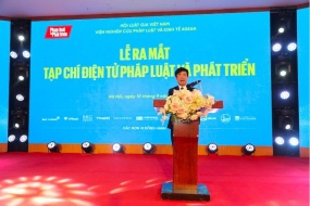 Ra mắt Tạp chí Pháp luật và Phát triển điện tử