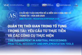 AMS 2025 | Arbitration – Mediation Symposium 2025: Time management in arbitration proceedings: Practical necessity and implementation tools