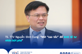TS. TTV Nguyễn Đình Cung: “Mở “cao tốc” để kinh tế tư nhân bứt phá”