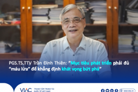 PGS.TS.TTV Trần Đình Thiên: “Mục tiêu phát triển phải đủ “máu lửa” để khẳng định khát vọng bứt phá”