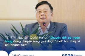 TS. TTV Nguyễn Quốc Hùng: Chuyển đổi số ngân hàng đang chuyển sang giai đoạn “chất” hơn thay vì chỉ “nhanh” hơn