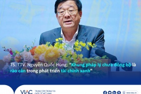 TS. TTV. Nguyễn Quốc Hùng: “Khung pháp lý chưa đồng bộ là rào cản trong phát triển tài chính xanh”