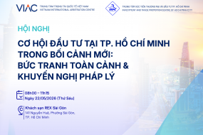 Hội nghị "Cơ hội đầu tư tại Thành phố Hồ Chí Minh trong bối cảnh mới: Bức tranh toàn cảnh & Khuyến nghị pháp lý