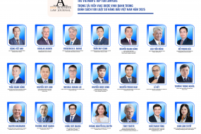 Trọng tài viên VIAC được vinh danh trong Danh sách 100 Luật sư hàng đầu Việt Nam năm 2025