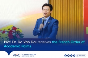 Prof. Dr. Do Van Dai receives the French Order of Academic Palms