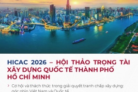 HICAC 2026 - Hội thảo Trọng tài Xây dựng Quốc tế TpHCM 