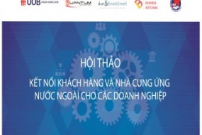 [Tp.HCM] Kết nối khách hàng và nhà cung ứng nước ngoài cho doanh nghiệp