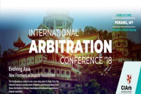 [Malaysia] International Arbitration Conference 2018