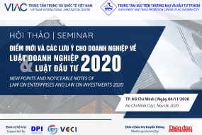 Hội thảo Điểm mới và các lưu ý cho doanh nghiệp về Luật Doanh nghiệp 2020, Luật Đầu tư 2020