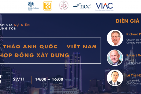 Hội thảo Anh Quốc - Việt Nam về hợp đồng xây dựng
