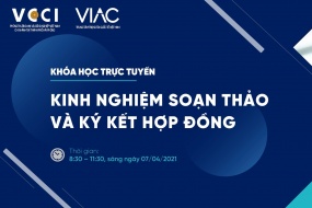 Khóa học trực tuyến: “Kinh nghiệm soạn thảo và ký kết hợp đồng”.