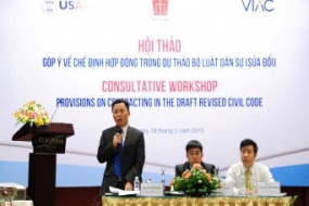 Hội thảo Chế định hợp đồng trong Dự thảo Bộ luật Dân sự (sửa đổi)