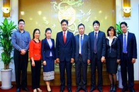 VIAC tiếp Chủ tịch Trung tâm Giải quyết tranh chấp Kinh tế Lào
