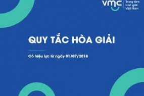 Ban hành quy tắc hòa giải