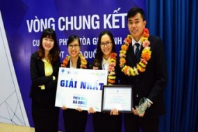Chung kết Cuộc thi Phiên tòa giả định cấp quốc gia VMOOT 2017