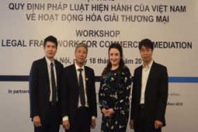 Dấu mốc quan trọng của hoạt động hoà giải thương mại Việt Nam