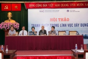 Hội thảo Tranh chấp trong lĩnh vực xây dựng: Hấp dẫn từ những câu chuyện thực tế