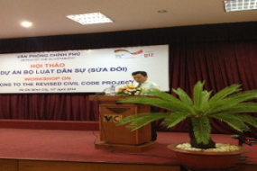 Hội thảo góp ý dự án bộ luật dân sự (Sửa đổi)