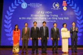 Lễ kỷ niệm 20 năm thành lập trường Đại học Luật thành phố Hồ Chí Minh