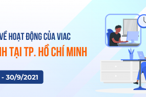 Thông báo về hoạt động của VIAC - Chi nhánh tại TP. Hồ Chí Minh