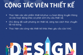 [2022] Tuyển dụng Cộng tác viên Thiết kế làm việc tại văn phòng TP. Hồ Chí Minh
