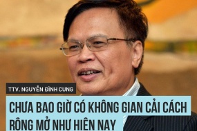 TS., Trọng tài viên Nguyễn Đình Cung: Chưa bao giờ có không gian cải cách rộng mở như hiện nay