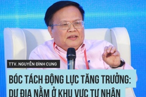 TS., TTV Nguyễn Đình Cung: Bóc tách động lực tăng trưởng: Dư địa nằm ở khu vực tư nhân 