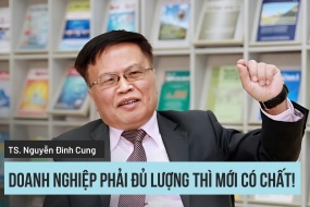 TS. Nguyễn Đình Cung, Trọng tài viên VIAC: Doanh nghiệp phải đủ lượng thì mới có chất!