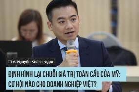 Định hình lại chuỗi giá trị toàn cầu của Mỹ: Cơ hội nào cho doanh nghiệp Việt?