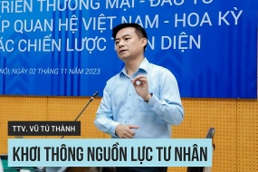 ThS., Trọng tài viên Vũ Tú Thành: Khơi thông nguồn lực tư nhân