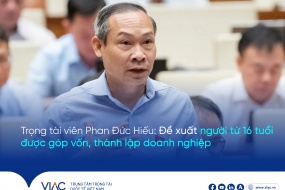 Trọng tài viên Phan Đức Hiếu: Đề xuất người từ 16 tuổi được góp vốn, thành lập doanh nghiệp