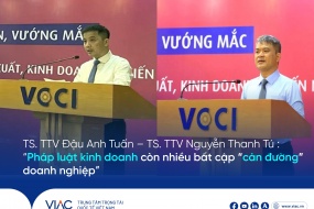 TS.TTV. Đậu Anh Tuấn - TS.TTV Nguyễn Thanh Tú: Pháp luật kinh doanh còn nhiều bất cập “cản đường” doanh nghiệp
