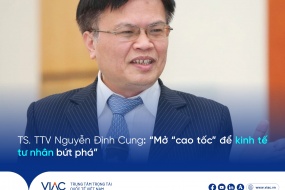 TS. TTV Nguyễn Đình Cung: “Mở “cao tốc” để kinh tế tư nhân bứt phá”