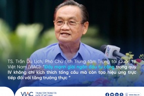 TS. Trần Du Lịch, Phó Chủ tịch Trung tâm Trọng tài Quốc tế Việt Nam (VIAC): “Đẩy mạnh giải ngân đầu tư công trong quý IV không chỉ kích thích tổng cầu mà còn tạo hiệu ứng trực tiếp đối với tăng trưởng thực “