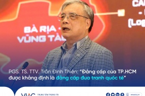 PGS. TS. TTV. Trần Đình Thiên: “Đẳng cấp của TP.HCM được khẳng định là đẳng cấp đua tranh quốc tế”