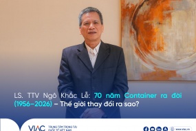LS. TTV Ngô Khắc Lễ: 70 năm Container ra đời (1956–2026) – Thế giới thay đổi ra sao? 
