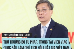 Thứ trưởng Bộ Tư pháp, Trọng tài viên Nguyễn Khánh Ngọc được bầu làm Chủ tịch Hội Luật gia Việt Nam, Khoá XIV, nhiệm kỳ 2024 – 2029