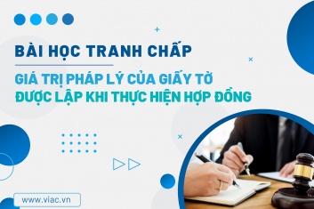 #033 | Giá trị pháp lý của giấy tờ được lập khi thực hiện hợp đồng