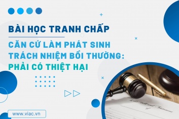 #044 | Căn cứ làm phát sinh trách nhiệm bồi thường: Phải có thiệt hại