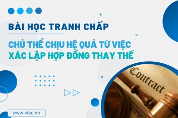 #066 | Chủ thể chịu hệ quả từ việc xác lập hợp đồng thay thế