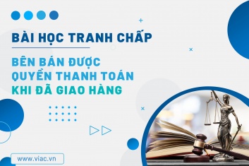 #092 | Bên bán được quyền thanh toán khi đã giao hàng