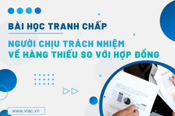 #098 | Người chịu trách nhiệm về hàng thiếu so với hợp đồng