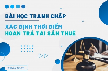 #104 | Xác định thời điểm hoàn trả tài sản thuê
