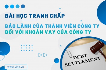 #106 | Bảo lãnh của thành viên công ty đối với khoản vay của công ty