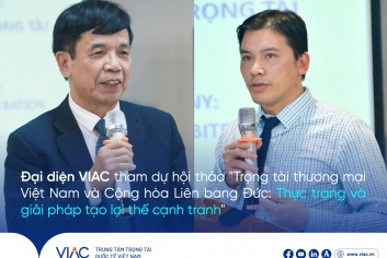 Đại diện VIAC tham dự hội thảo "Trọng tài thương mại Việt Nam và Cộng hòa Liên bang Đức: Thực trạng và giải pháp tạo lợi thế cạnh tranh"