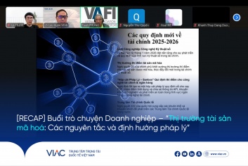 [RECAP] Buổi trò chuyện Doanh nghiệp – “Thị trường tài sản mã hoá: Các nguyên tắc và định hướng pháp lý”