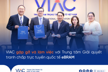 VIAC gặp gỡ và làm việc với đại diện Trung tâm Giải quyết tranh chấp trực tuyến quốc tế eBRAM